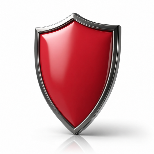 Red protective shield